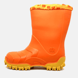 Linke Seite der Elefanten Gummistiefel, Modell Jelly Jiskje, Größe 21, in Orange